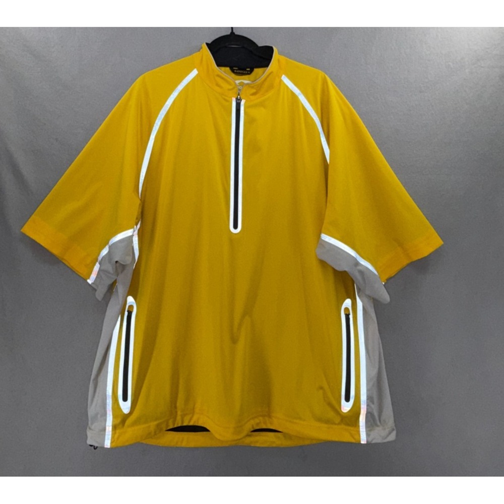Sun Mountain Rain Jacket  XXL Waterproof Short Sleeve Rainflex High Visibility